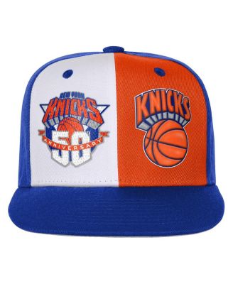 Big Boys and Girls Blue New York Knicks 50th Anniversary Duo Front Snapback Hat