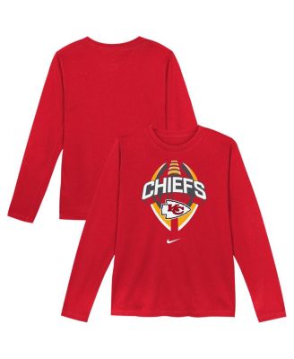 Nike - Toddler Red Kansas City Chiefs Primetime Legend Icon&nbsp;Long Sleeve Performance T-Shirt