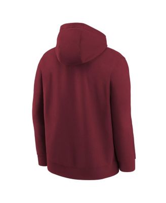 Big Boys and Girls Wine Cleveland Cavaliers 2025/26 Club Fleece Practice Hoodie