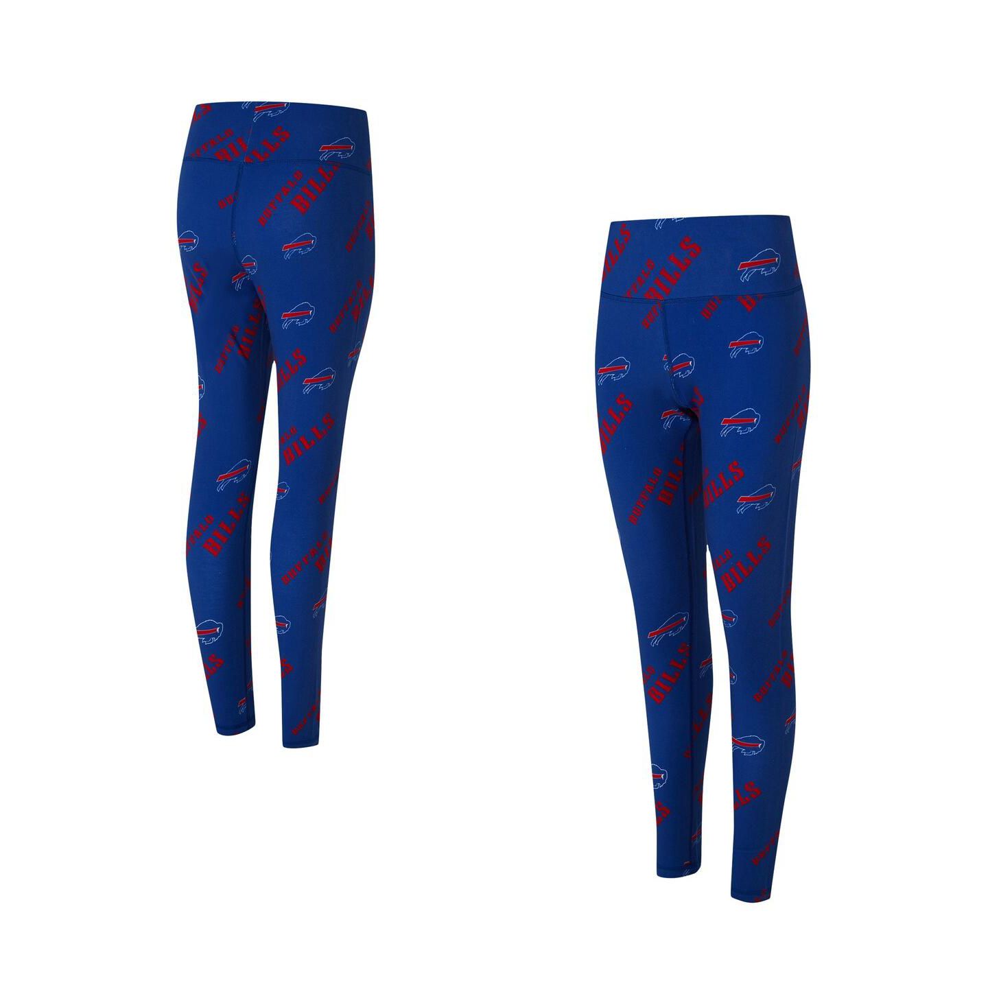 Женские леггинсы Concepts Sport Royal Buffalo Bills Mosaic Allover Print — фото 1