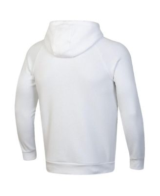 Men's White Notre Dame Fighting Irish Leprechaun Rival Fleece Hoodie