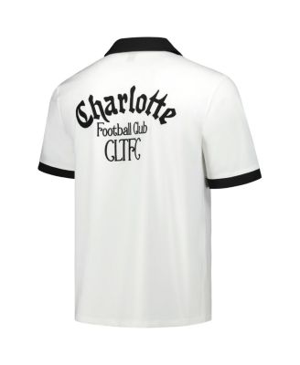 Men's White Charlotte FC Bowler Button-Up Shirt