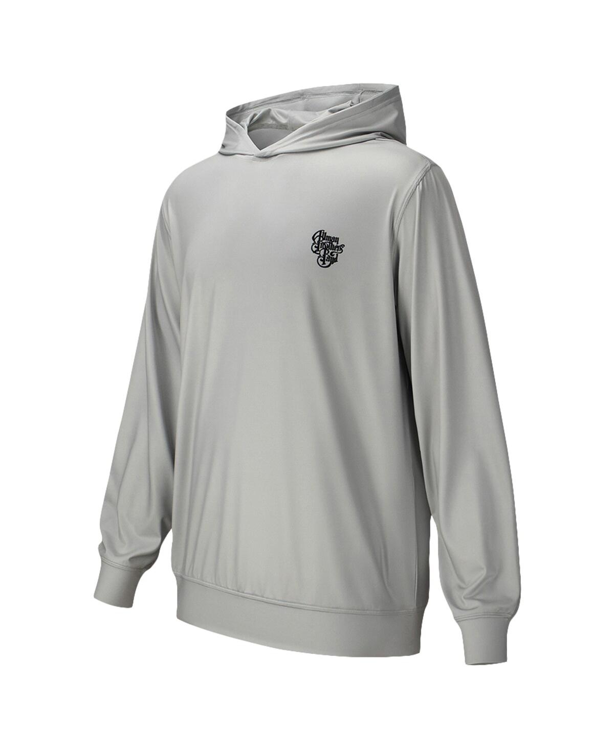 Section 119 Men's And Women's Gray The Allman Brothers Band Watermelon Pullover Hoodie In Gray