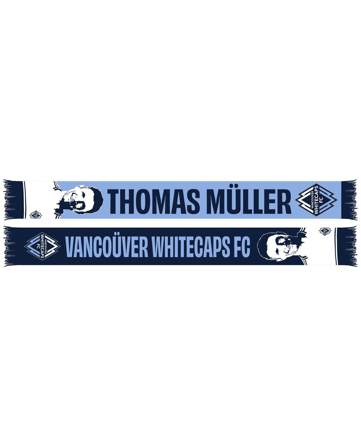 Ruffneck Scarves Thomas Muller Light Blue Vancouver Whitecaps Fc Scarf In Blue