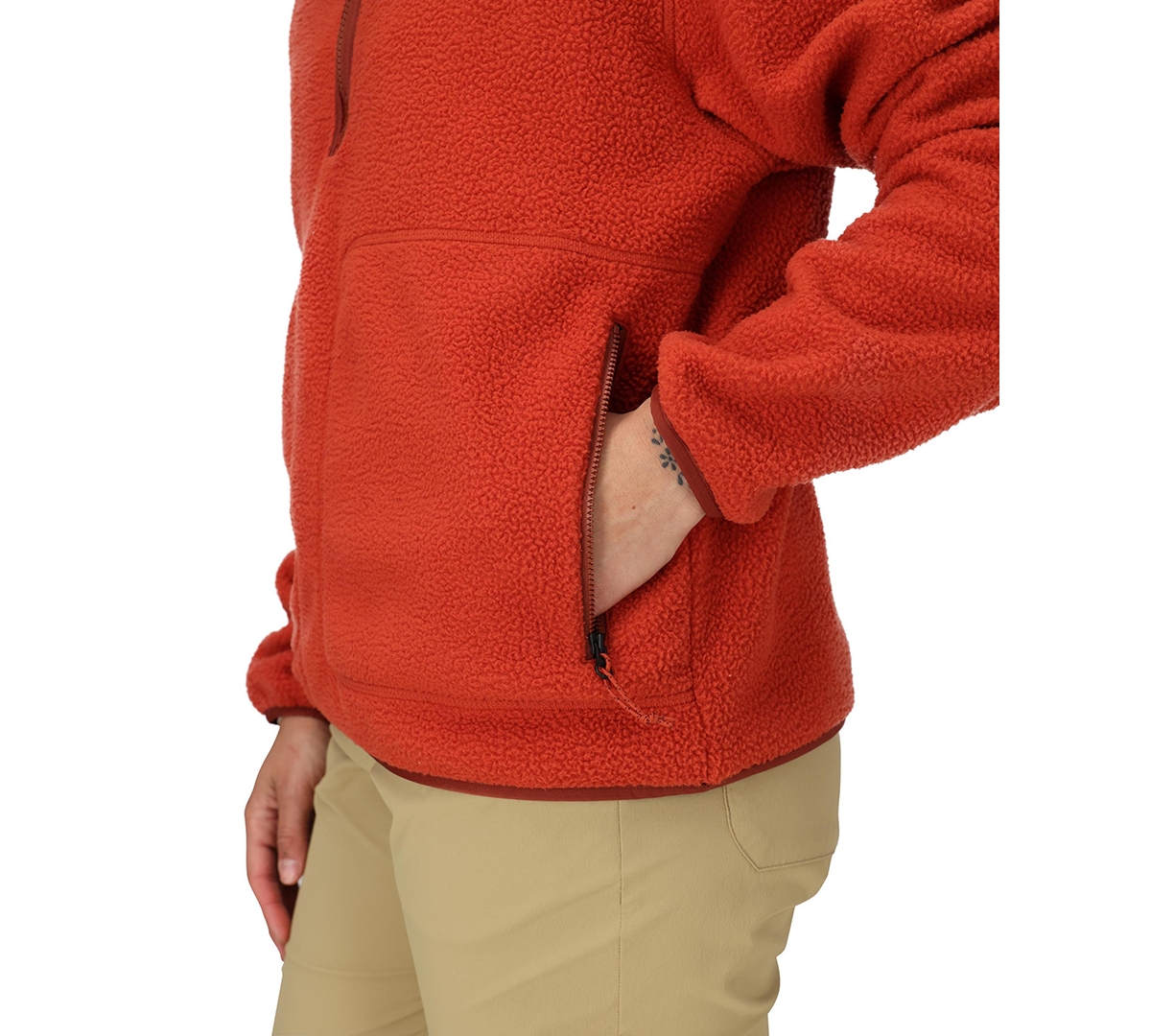 Marmot Women's Wonderer Long Sleeve Pull On Top In Red