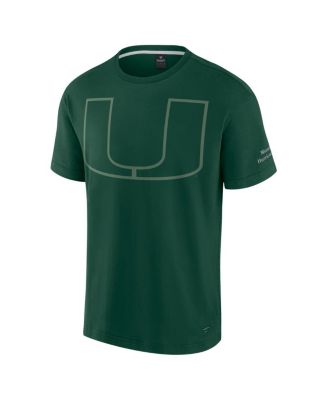 Men's Green Miami Hurricanes Iconic T-Shirt