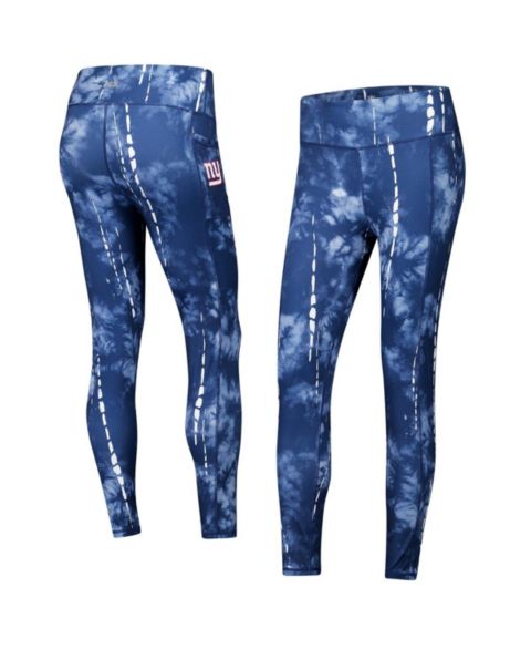 Женские леггинсы MSX by Michael Strahan Navy New York Giants Serena Tie-Dye