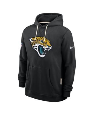 Men's Black Jacksonville Jaguars Sideline Standard Issue Initial Home Dri-FIT Hoodie
