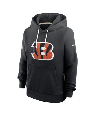 Women's Black Cincinnati Bengals Sideline Standard Issue&nbsp;Initial Home&nbsp;Dri-FIT Hoodie