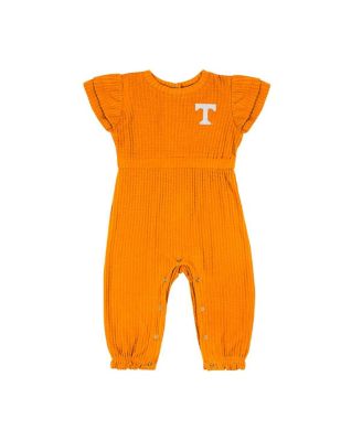 Baby Boys and Girls Tennessee Orange Tennessee Volunteers Beautopia Waffle Knit Romper