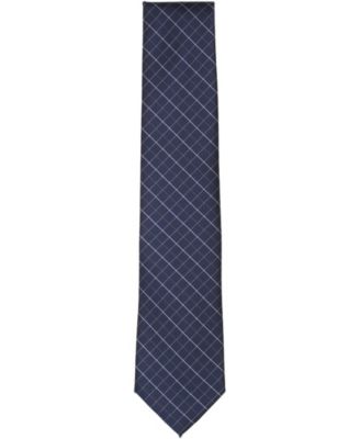 Men's Fayette Grid Classic Tie, Macy's Exclusive