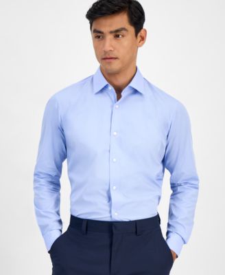 Hugo Boss Men's Valerio Long Sleeve Button-Front Geo Print Shirt