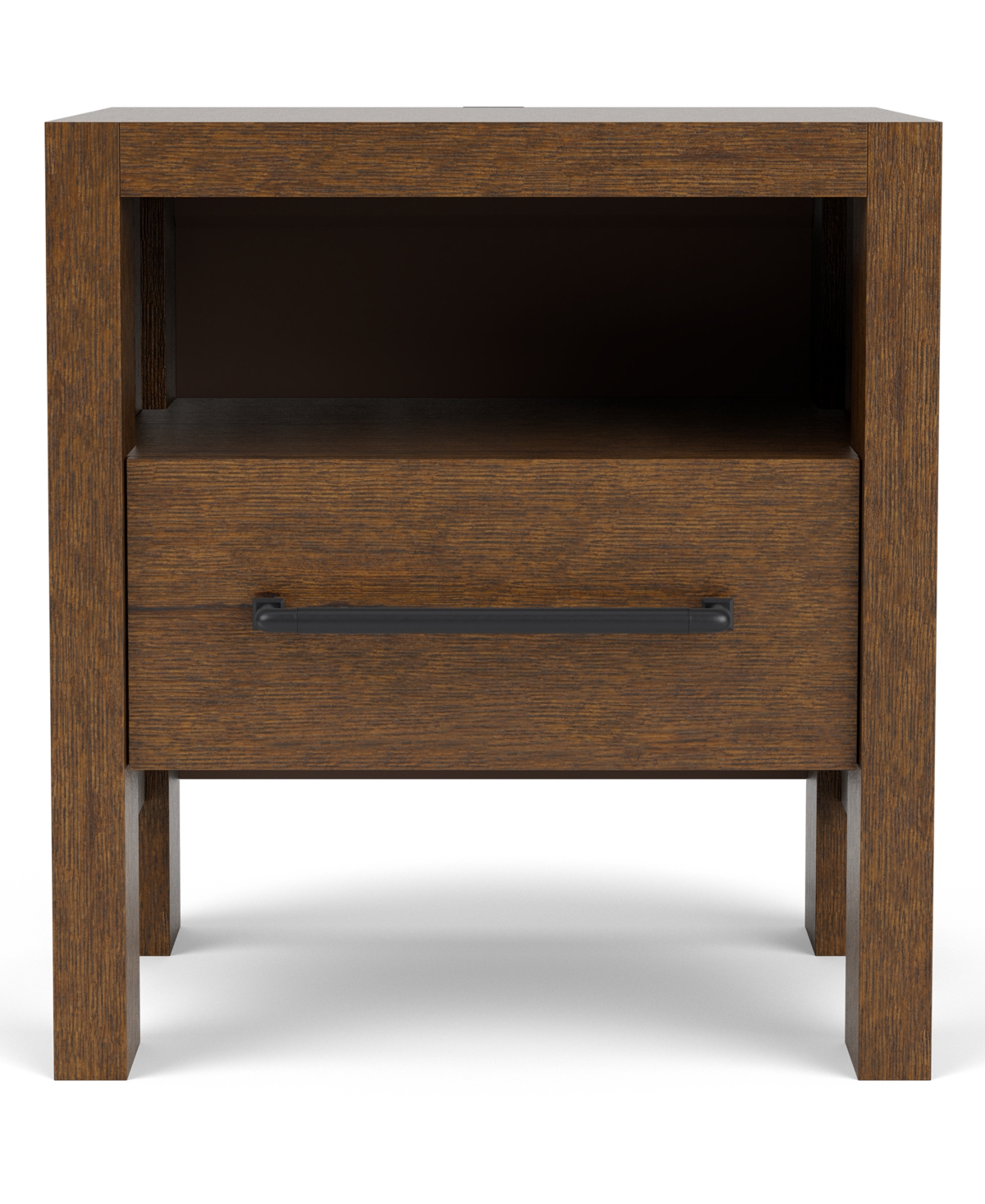 Macy's Furniture Davie Cracked Oak 3-pc. King Bedroom Set