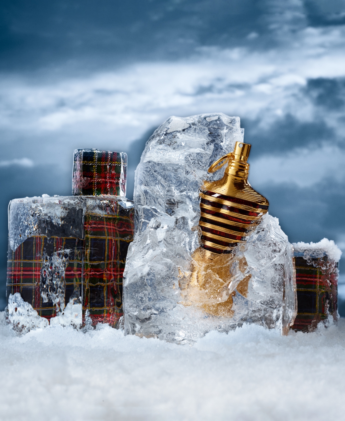 Jean Paul Gaultier 3-pc. Le Male Elixir Parfum Gift Set In Transparent