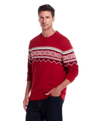 Men's Fairisle Crewneck Sweater
