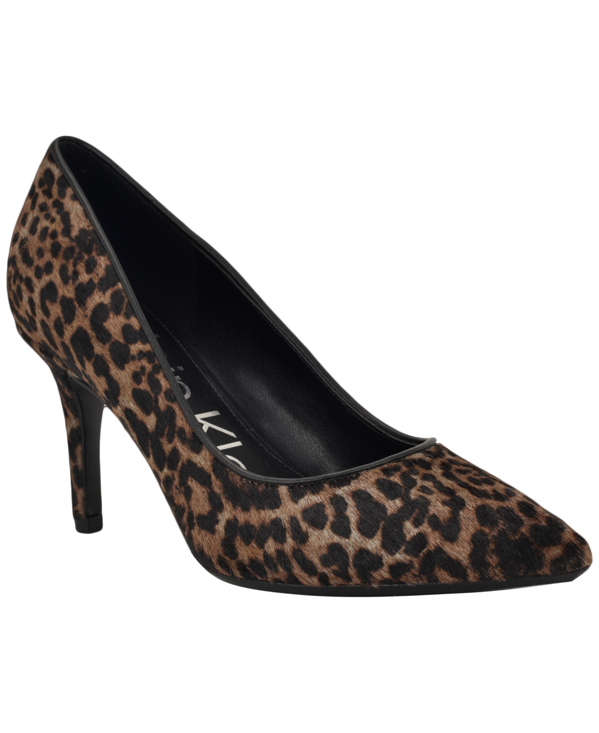 Calvin Klein Women's Gayle Pointy Toe Stiletto Pumps In Animal Print