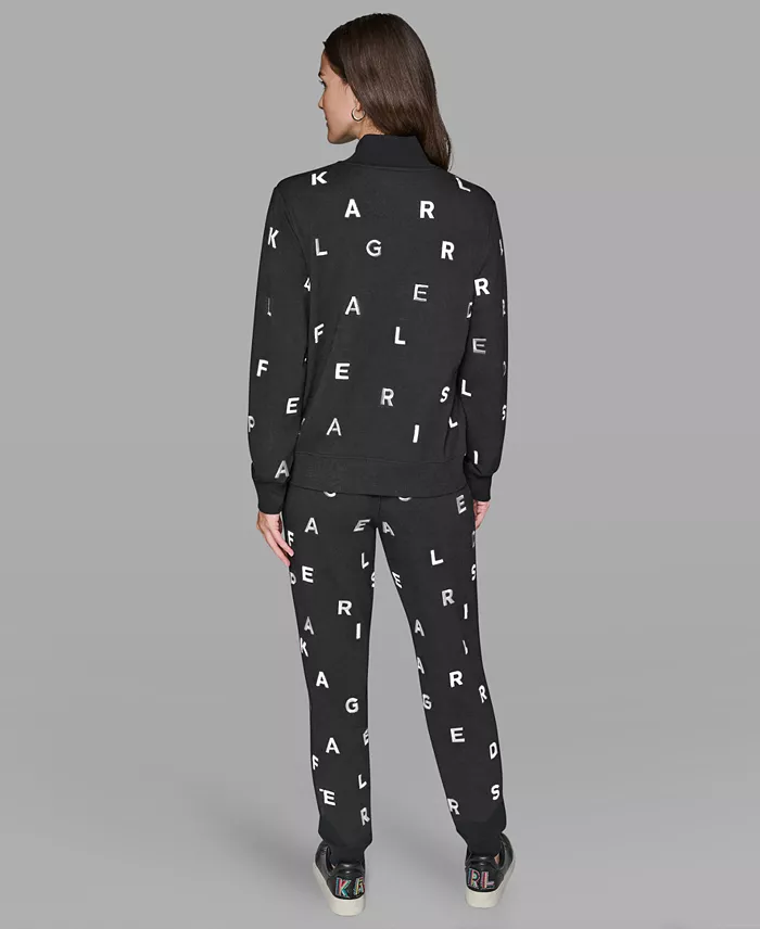 Women's Mock Neck Front Zipper Jacket - thumbnail 9