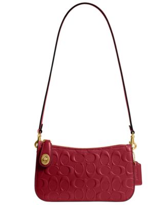 Penn Small Signature Patent Leather Shoulder Bag