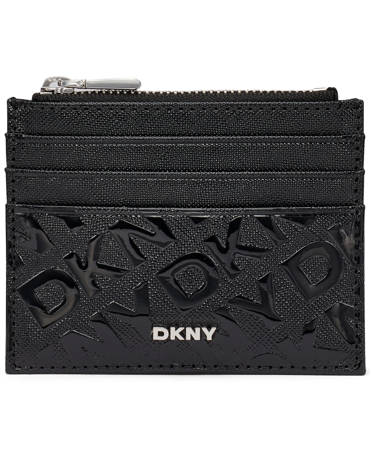 Dkny Ashlyn Snap Closure Card Case In Multi