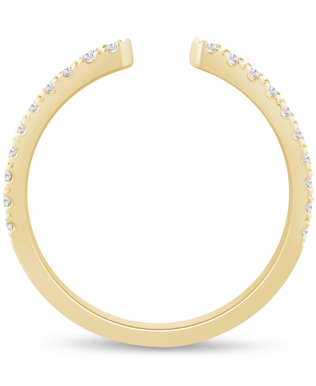 Macy's Diamond Band Ring (1/4 ct. t.w.) in 14K Yellow Gold