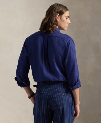 Men's Classic Fit Linen Shirt	