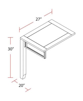 Parker House Boca U Shape Desk