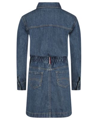 Girls 2T-6X Denim Shirtdress
