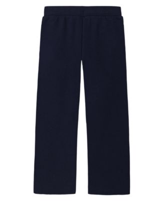 Girls' 7-16 Wide Leg Grommet Drawstring Joggers