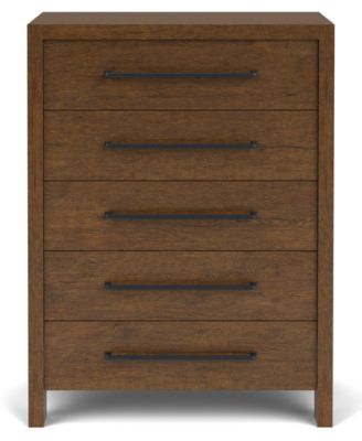 Davie 3-Pc. King Set (Panel Bed, Chest & 3-Drawer Nightstand)