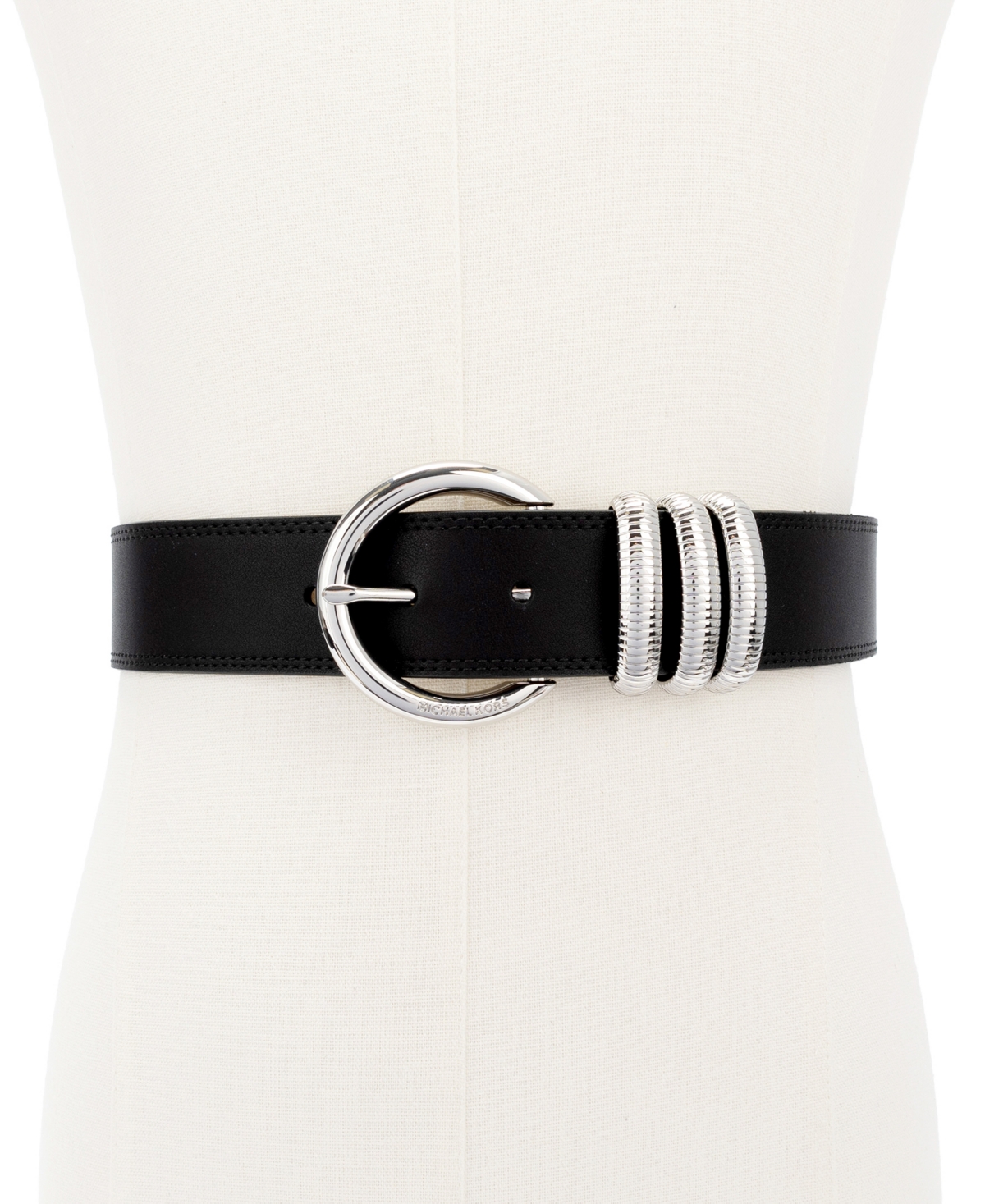 Michael Kors Women's Embellished Non-Reversible Buckle Belt