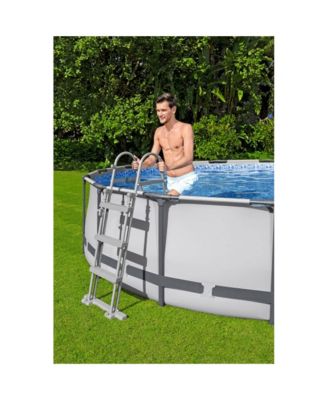 Steel Pro MAX 15'x42" Round Above Ground Swimming Pool with Pump & Cover