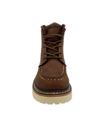 Women's 8" Black/Dark Cherry Packer - 2179