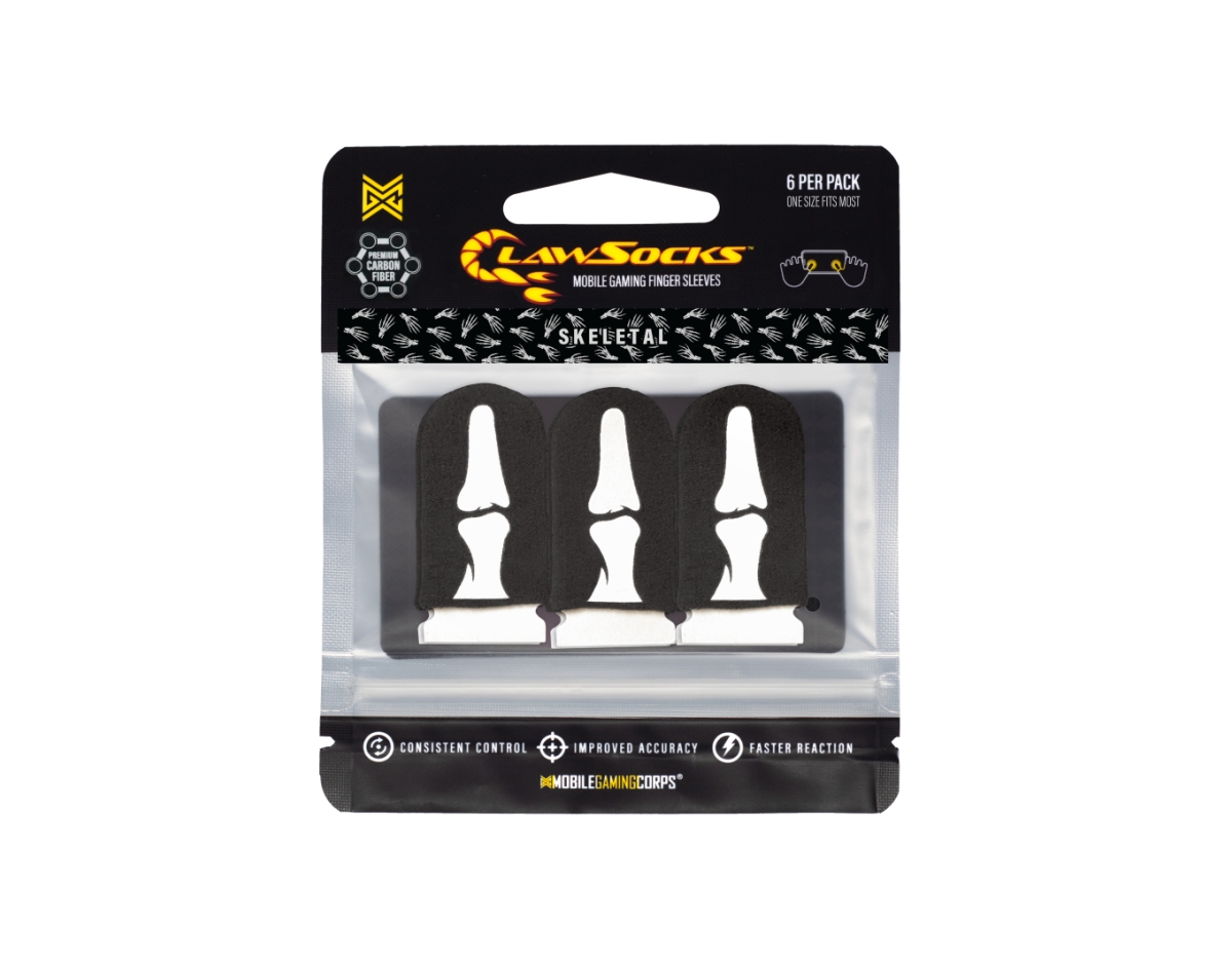 6 Pack Mobile Gaming Corps ClawSocks Phone Gaming Finger Sleeves