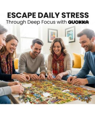 1000 Piece Puzzle for Adults Ancient Myths and Legends with Secret Tasks & Audio Story