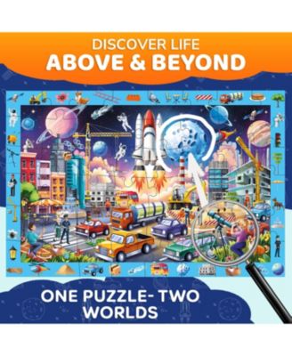 2x3 FT Giant Search and Find Above & Beyond Floor Puzzle for Kids Ages 4-8