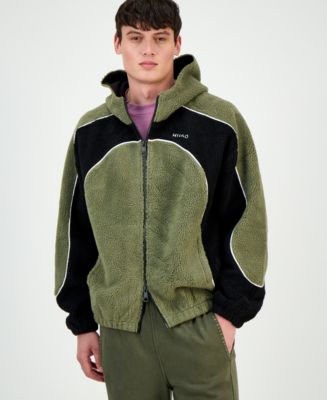 Hugo Boss Men's Neddyzo Zip-Front Hooded Jacket - Macy's