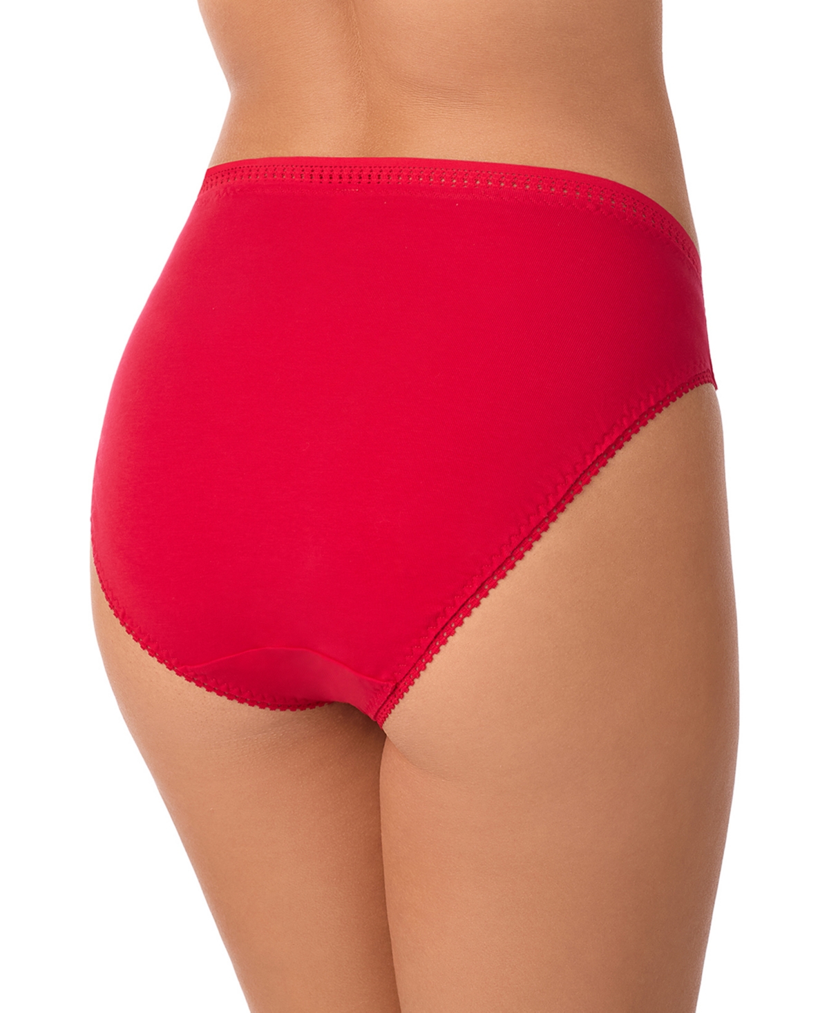 On Gossamer Women's Cabana Cotton Hip Boyshort Underwear 024304 In Multi