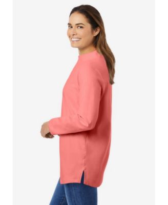 Plus Size Perfect Mockneck Tunic