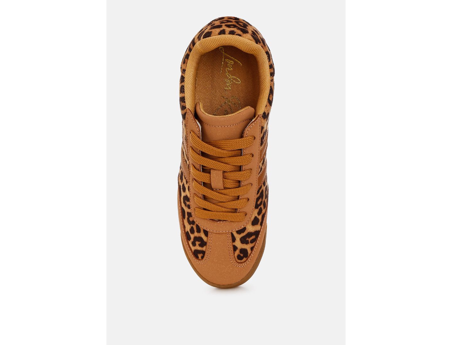 Женские кроссовки London Rag Panther Leopard Print Microfiber, цвет: Леопардовый гладкий — фото 5