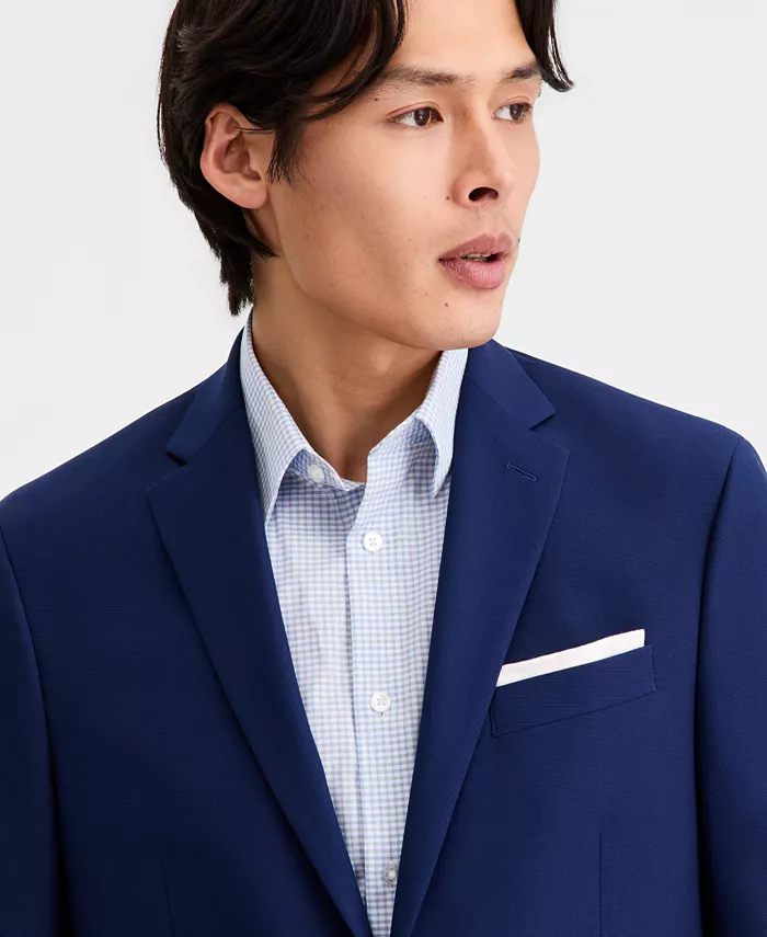 Men's Techni-Cole Suit Separates Slim-Fit Suit Jacket - thumbnail 3