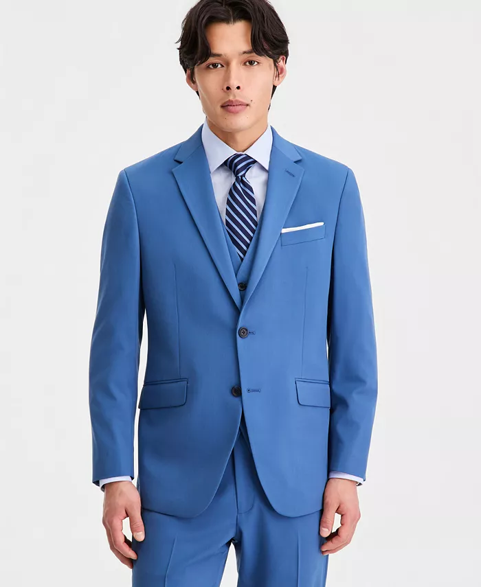 Men's Slim-Fit Spring 3-Piece Suit - thumbnail 2