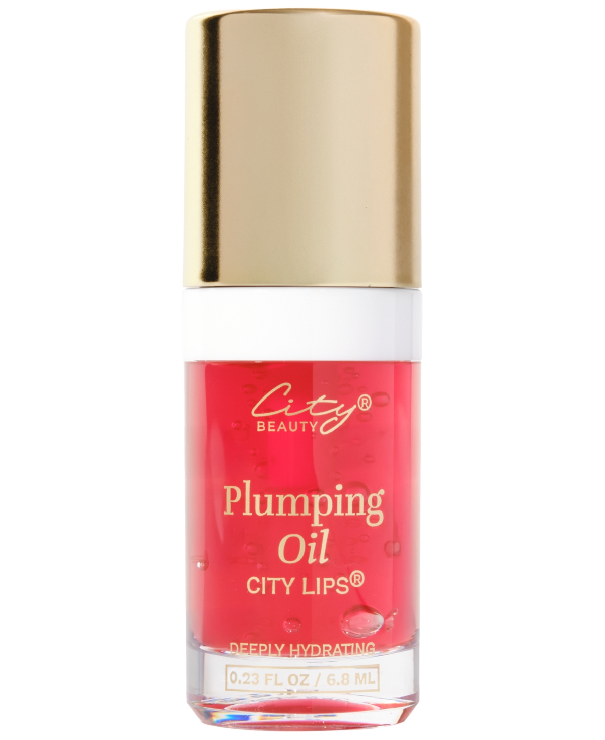 City Beauty City Lips Plump Oil In Pink