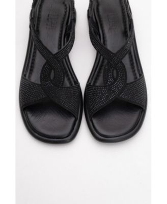 Sieglinde Embellished Leather Sandal (Women)