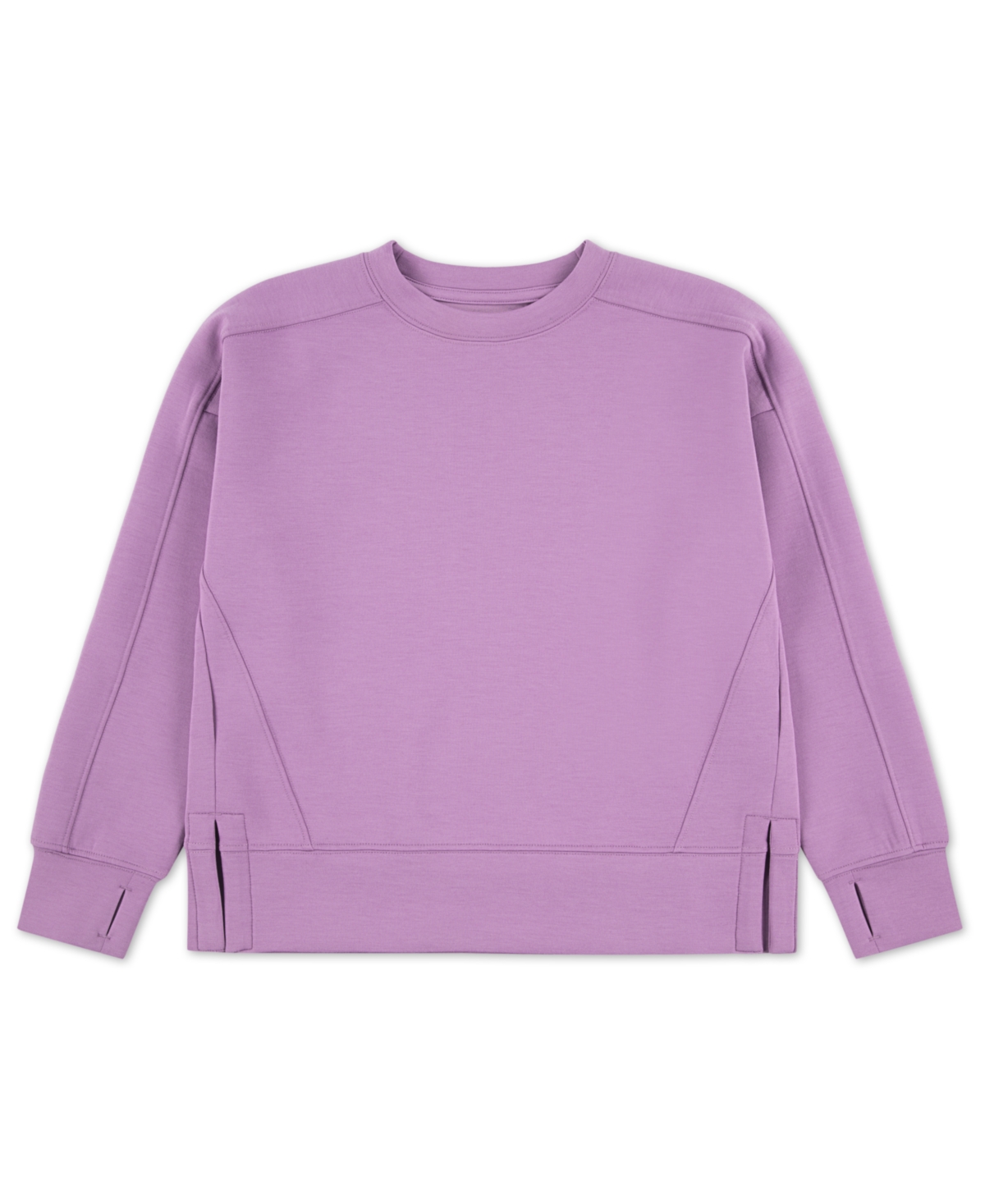 Abercrombie Girls 5-18 Ypb Neo Knit Crewneck Sweatshirt In Purple