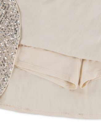 Girls Sequin Tiered Skirt