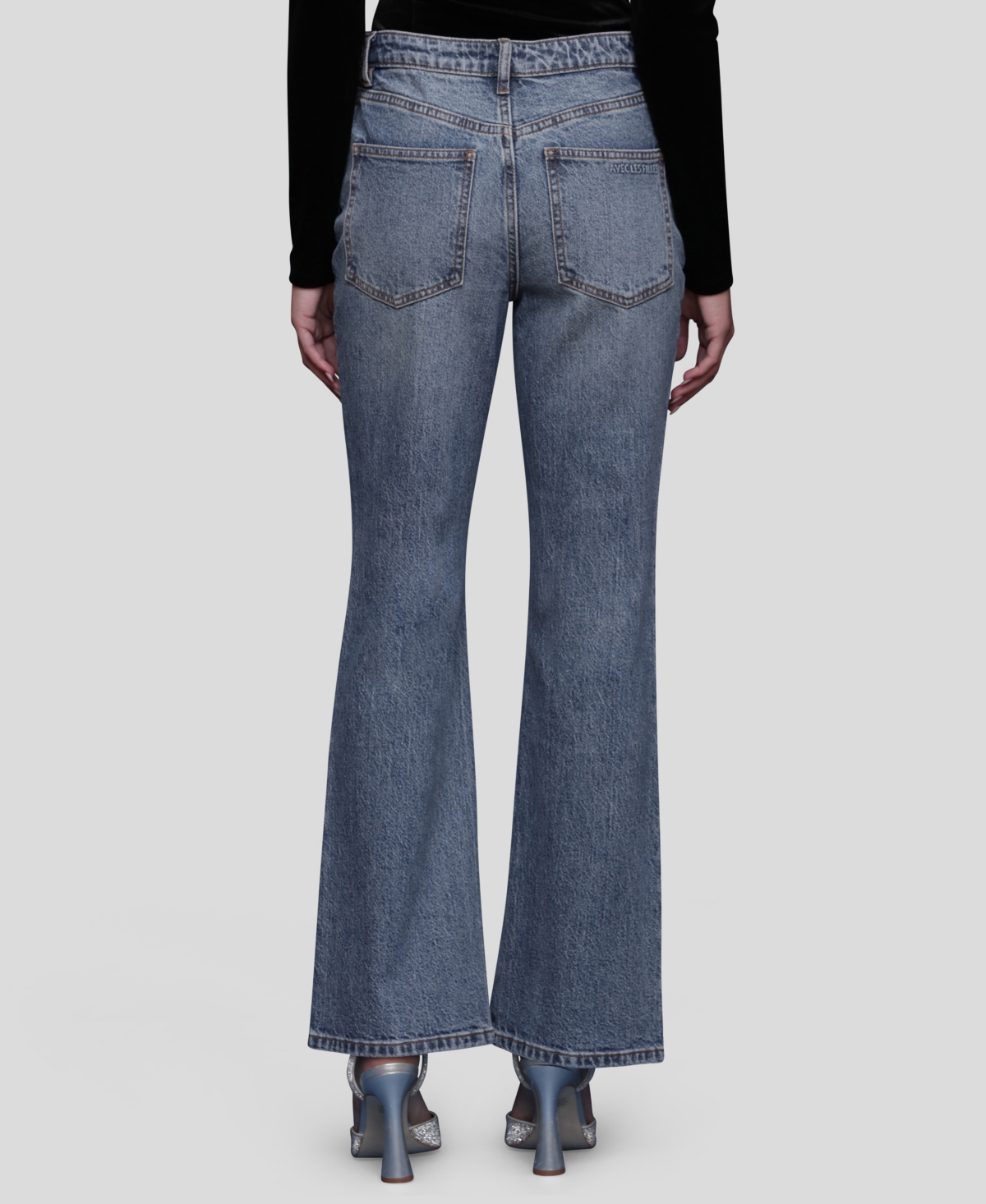 Avec Les Filles Women's Mid Rise Bootcut Jeans