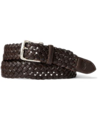 Polo Ralph Lauren - Men's Braided Leather Casual Belt