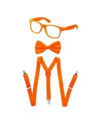 Suspender, Bow Tie Accessory Set - Kids Girls & Boys