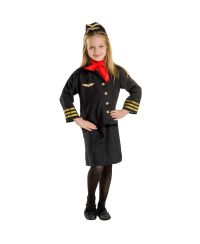 Kids Flight Attendant Costume Set