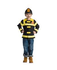 Kids Fire Fighter Role-Play Set Black